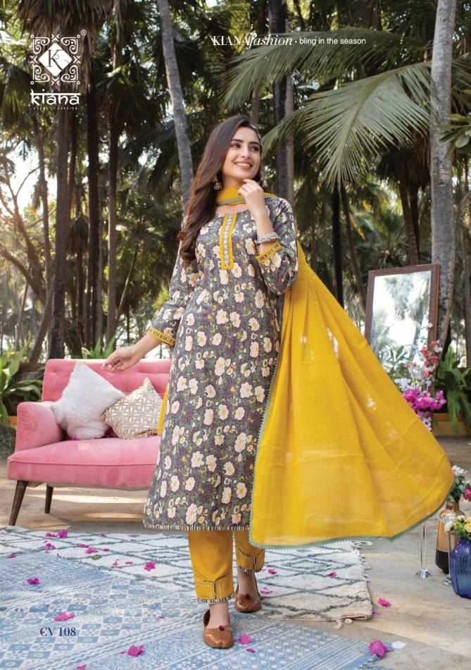 Kiana Cotton Vibes New Exclusive Wear Cotton Designer Ready Made Collection